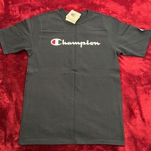 Brand new black Champion T shirt